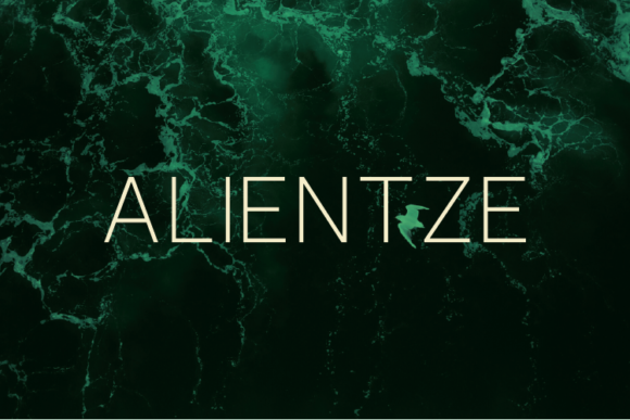 Alientze: A Modern Sans Serif Font for Elegant Branding