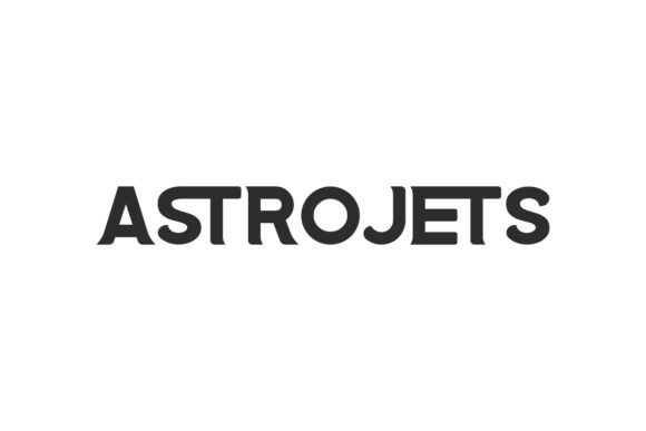 Astrojets: A Bold Sans Serif Font for Modern Web Design