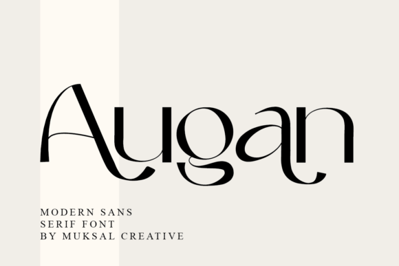 Augan Font Review: Modern Sans Serif for Branding