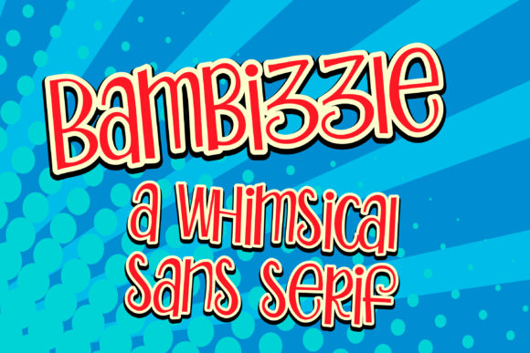 Bambizzle: A Whimsical Typeface for Modern Editorial Design