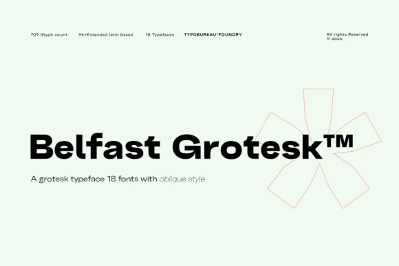Belfast Grotesk: A Bold Sans Serif Font for Brands