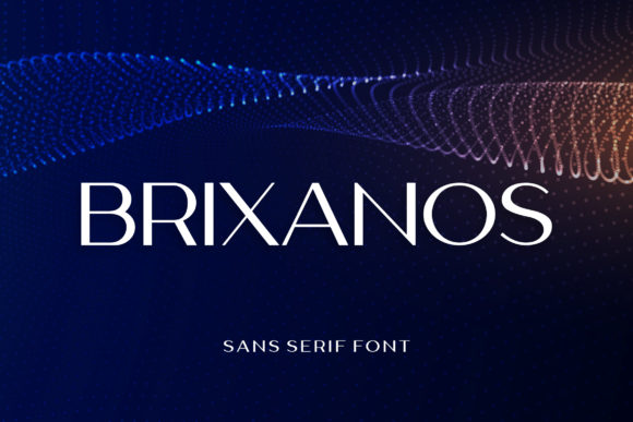 Brixanos: The Casual Sans Serif Font for Modern Brands