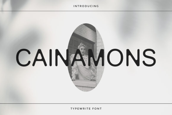 Cainamons: The Vintage Sans Serif Font for Modern Brands