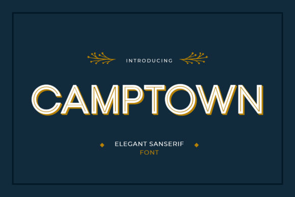 Camptown Font Review: Elegant Sans Serif for Branding
