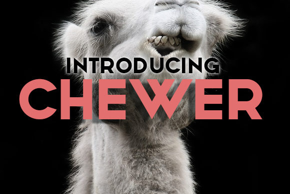 Chewer Font: Bold Sans Serif for Makers