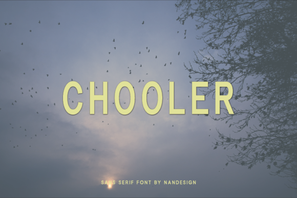 Chooler: A Fresh Sans Serif Font for Modern Editorial Design