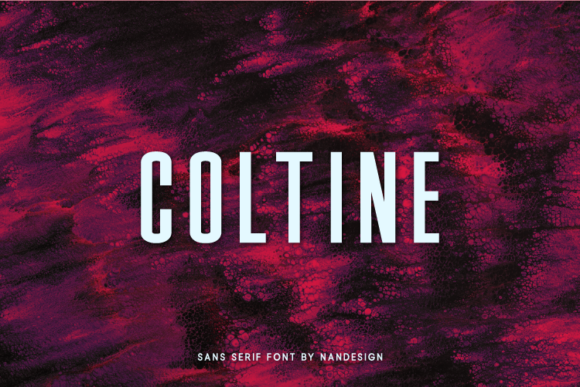 Coltine: A Clean Sans Serif Font for Modern Branding