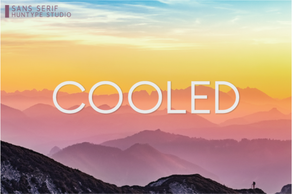 Cooled Font: A Clean Sans Serif for Modern Web Design