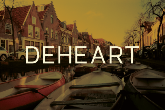 Deheart: A Clean Sans Serif Font for Editorial Design