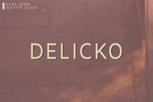 Delicko: The Minimal Sans Serif Font for Modern Makers