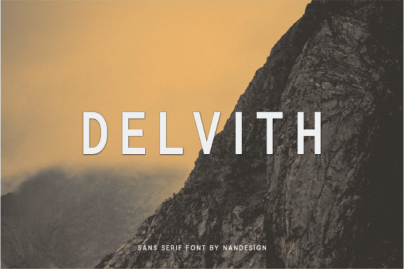 Delvith: The Minimal Typeface for Clear Campaigns