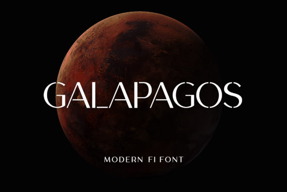 Galapagos Font: A Modern Typeface for Futuristic Brands