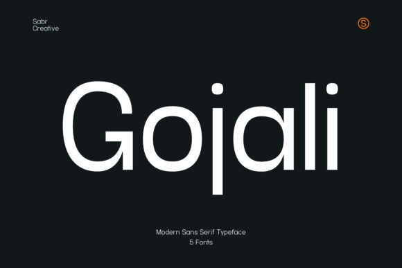 Gojali Font: Elevate Your Digital Branding