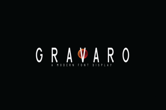 Gravaro: The Minimal Typeface for Modern Brands