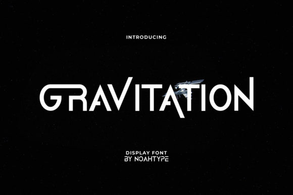 Gravitation Font for Modern Branding