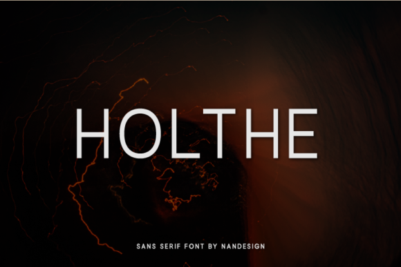 Holthe: A Modern Sans Serif Font for Polished Branding