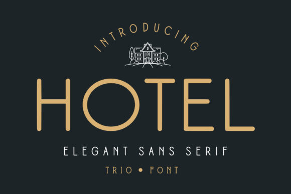 Hotel: A Versatile Duo Font for Modern Makers