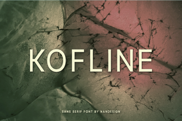 Kofline: A Tall Sans Serif Font for Modern Makers