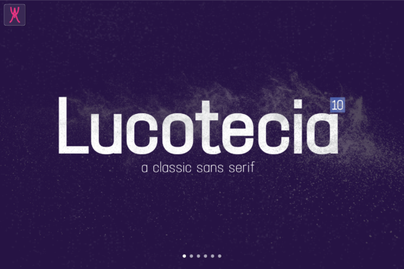 Lucotecia: A Slick Sans Serif Font for Editorial Design