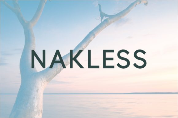 Nakless Font: Elegant Sans Serif for Makers