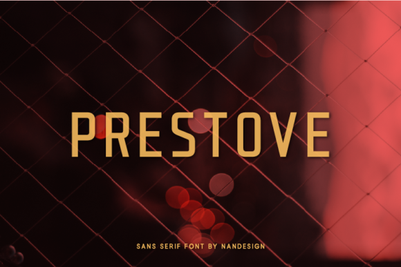 Prestove: The Simple Sans Serif Font for Modern Brands