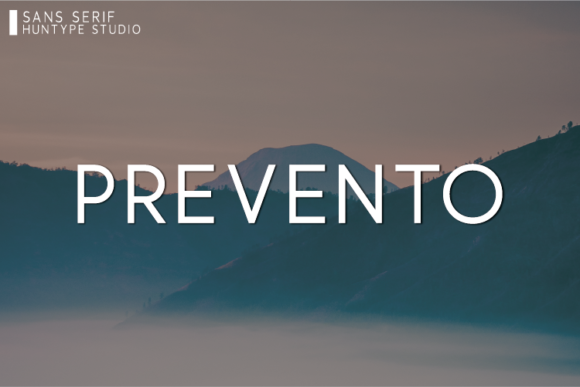 Prevento Font: The Clean Sans Serif for Modern Branding