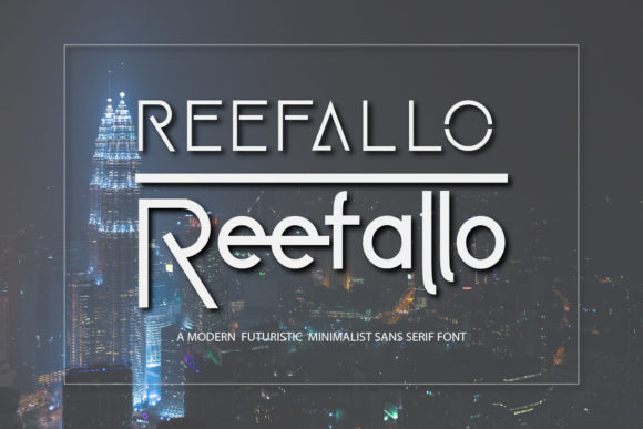 Reefallo Font: Minimalist Sans Serif for Modern Branding