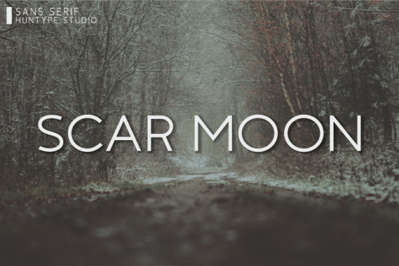 Scar Moon: A Modern Sans Serif Font for Editorial Design