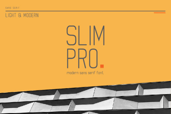 Slim Pro Typeface Review for Makers
