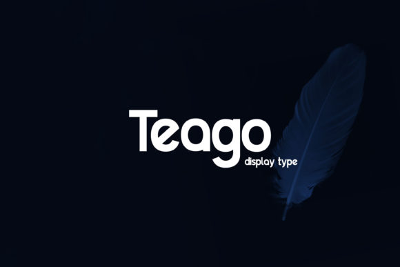 Teago: A Minimal Sans Serif Font for Modern Editorial Design