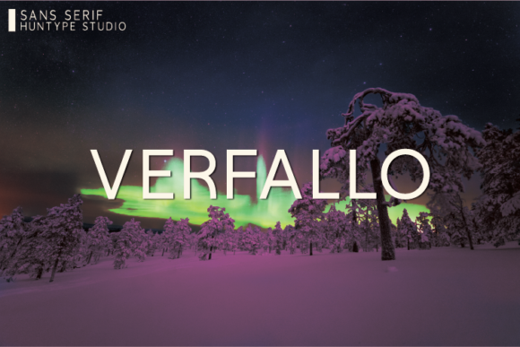 Verfallo: A Simple Sans Serif Font for Makers