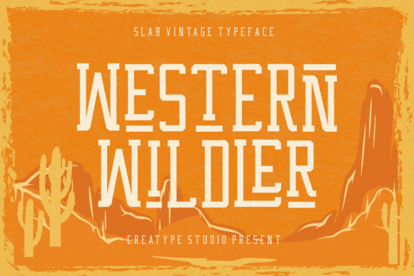 Western Wildler: A Vintage Sans Serif for Bold Campaigns