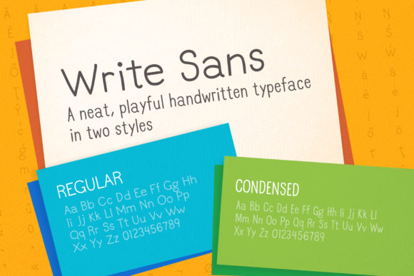 Write Sans Review: A Playful Free Font for Modern Design
